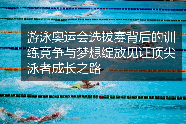 游泳奥运会选拔赛背后的训练竞争与梦想绽放见证顶尖泳者成长之路